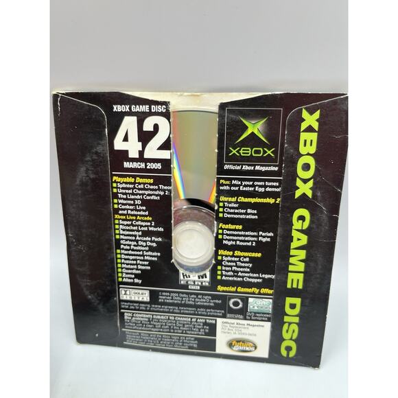 Official Xbox Magazine Demo Disc 43 (Microsoft Xbox, 2005) - Picture 1 of 6